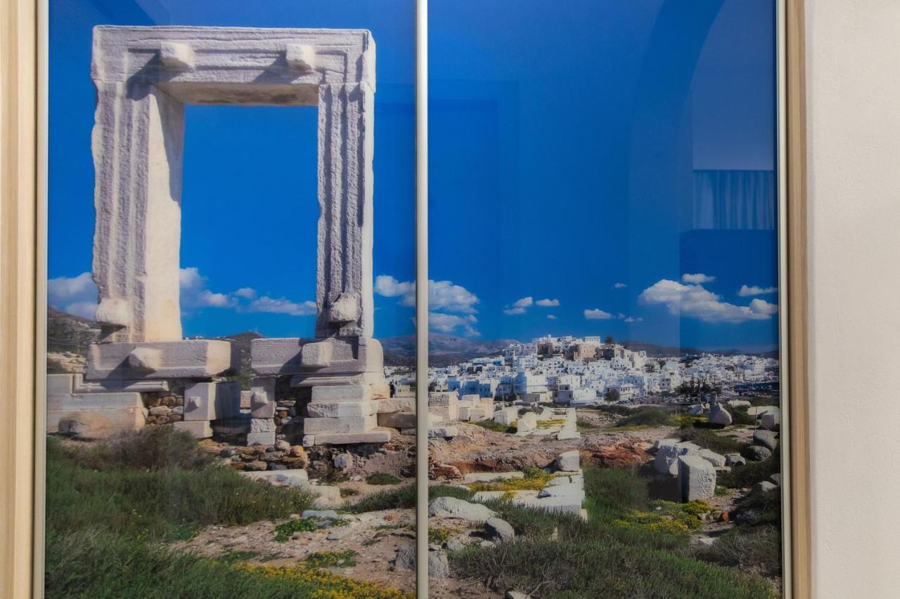 Azur Lägenhet Naxos City Exteriör bild